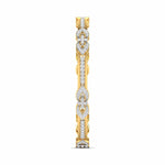 Filigree Lab Grown Diamond Bangle
