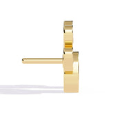 Paw Stud Diamond Earrings