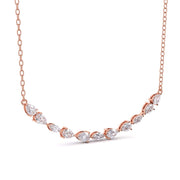 Pear & Marquise Diamonds Pendant