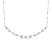 Pear & Marquise Diamonds Pendant