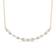 Pear & Marquise Diamonds Pendant