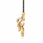 Pear & Round Diamond Fluttering Mangalsutra
