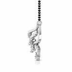Pear & Round Diamond Fluttering Mangalsutra
