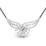 Pear & Round Diamond Fluttering Mangalsutra