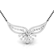 Pear & Round Diamond Fluttering Mangalsutra
