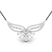 Pear & Round Diamond Fluttering Mangalsutra