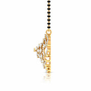 Pear & Round Diamond Tiered Mangalsutra