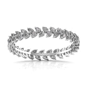 Pair of 26 Pointer Leaf Diamond Tennis Bracelets