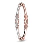 Intricate Diamond Pattern Bangle