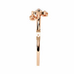 Pear Shaped Diamond Gold Bangle