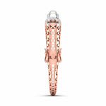 Pearl Halo Diamond Bangle