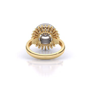 Peppered Dazzle Diamond Ring