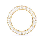 Minimalist Baguette Diamond Bangle