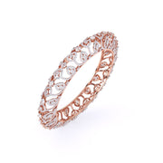 Minimalist Baguette Diamond Bangle