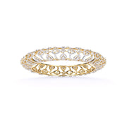 Minimalist Baguette Diamond Bangle
