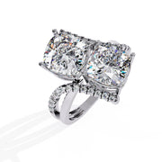 4.8 Carat Cushion Lab Grown Diamond Ring