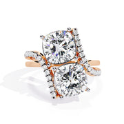 4.8 Carat Cushion Lab Grown Diamond Ring