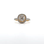 Halo Marquise Diamond Ring