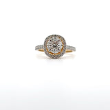 Halo Marquise Diamond Ring