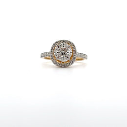 Halo Marquise Diamond Ring