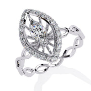 Marquise Gleam Lab Grown Diamond Ring