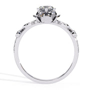Crownstone Diamond Engagement Ring