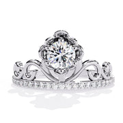 Crownstone Diamond Engagement Ring
