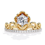 Crownstone Diamond Engagement Ring
