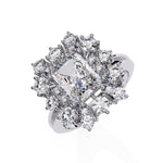 3 Carat Radiant Diamond Ring