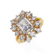 3 Carat Radiant Diamond Ring