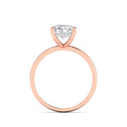 4 Carat Radiant Cut Diamond Solitaire Ring