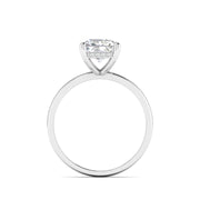 4 Carat Radiant Cut Diamond Solitaire Ring