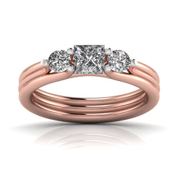 Radiant Love Diamond Ring