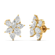 Radiant Star Diamond Studs