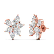 Radiant Star Diamond Studs