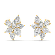 Radiant Star Diamond Studs