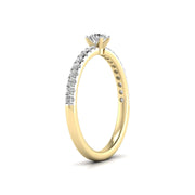 Resplendent Solitaire Ring