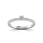 Resplendent Solitaire Ring