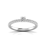 Resplendent Solitaire Ring