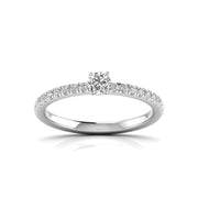 Resplendent Solitaire Ring