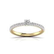 Resplendent Solitaire Ring