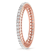 40 Pointer Swirls Diamond Bangle