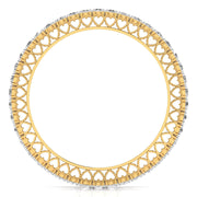 40 Pointer Swirls Diamond Bangle