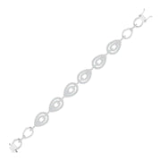 Glided Diamond Chain Bracelet