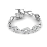 Glided Diamond Chain Bracelet