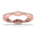 Celestial Gold Diamond Bangle