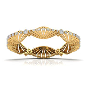 Celestial Gold Diamond Bangle