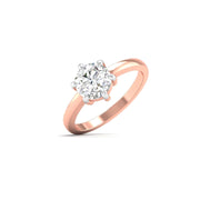 1.5 Carat Round Diamond Solitaire Engagement Ring