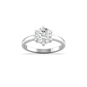 1.5 Carat Round Diamond Solitaire Engagement Ring