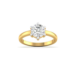 1.5 Carat Round Diamond Solitaire Engagement Ring